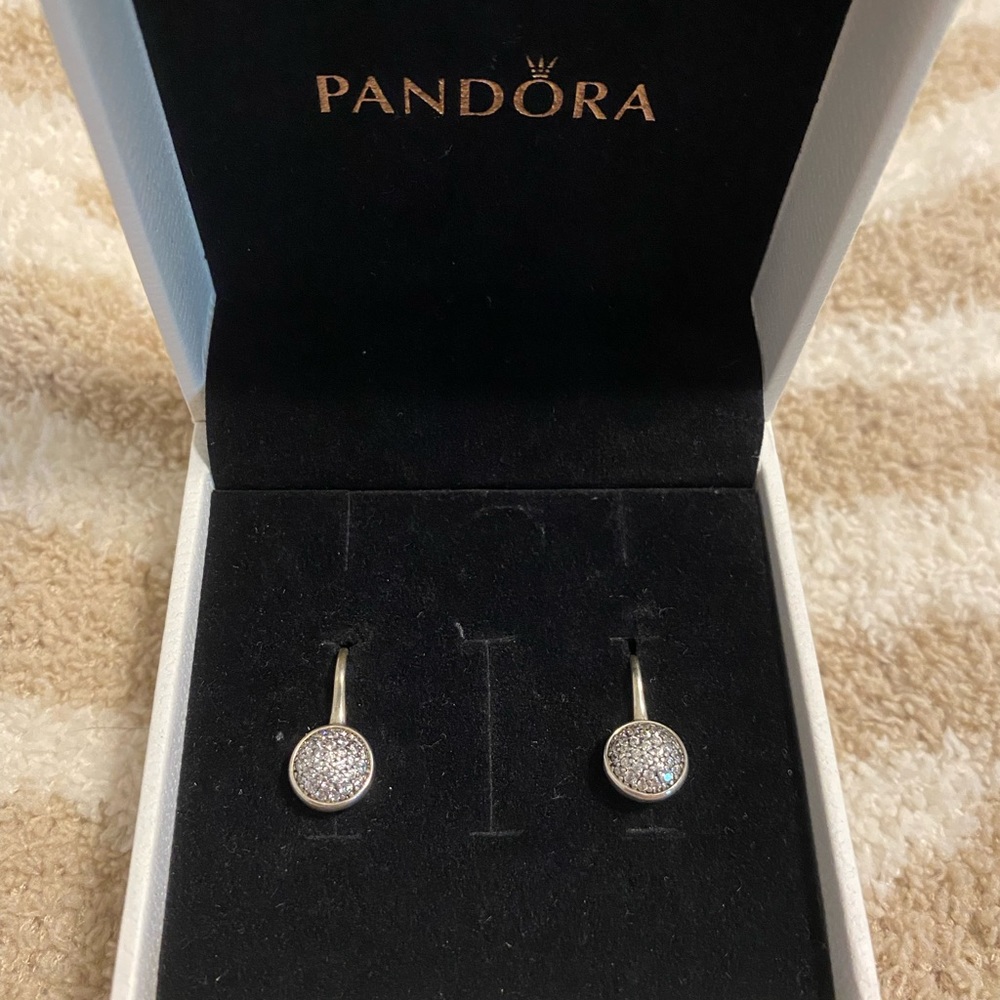 Pandora Dazzling Droplet Earrings